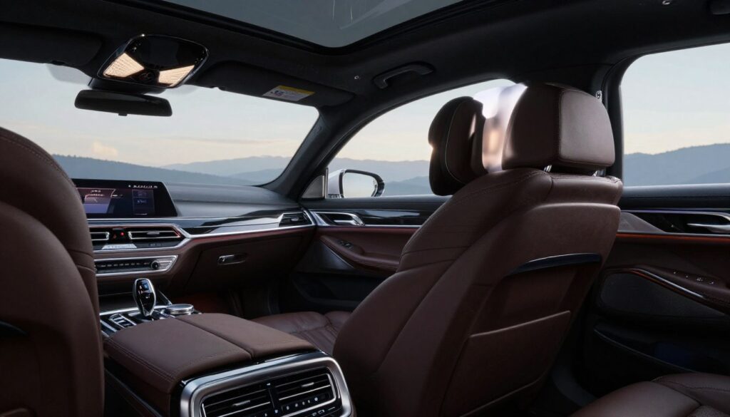 BMW 7 Series interior climate control BMW 7 Series interior climate control