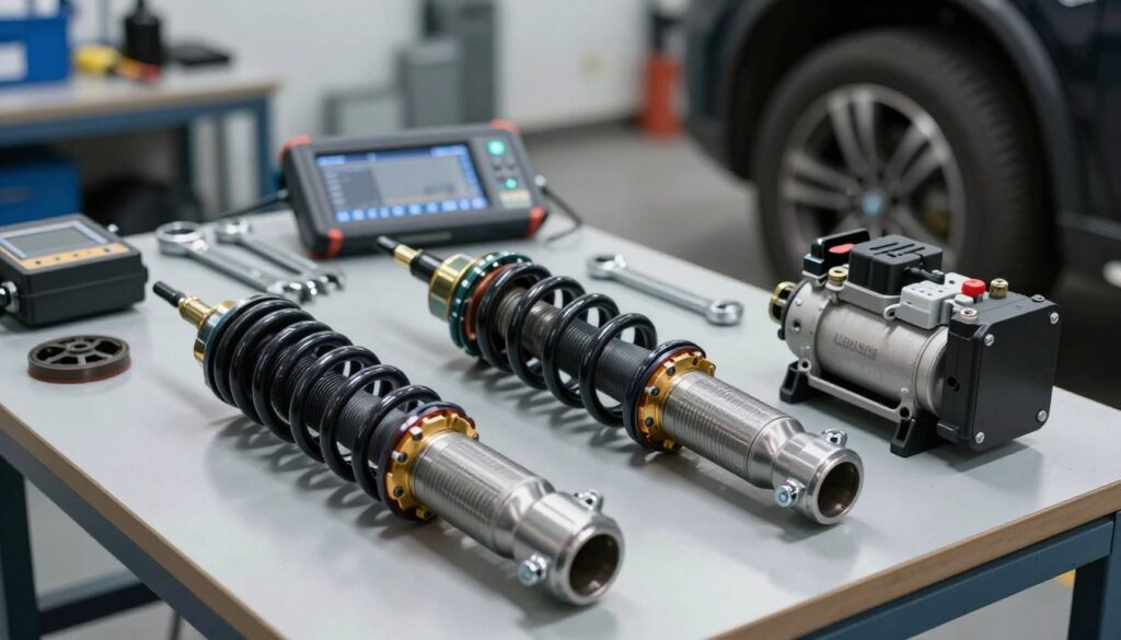 BMW X5 air suspension components BMW X5 air suspension components