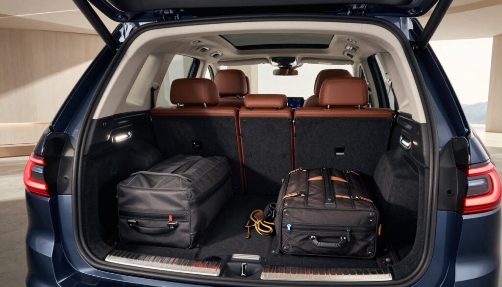 BMW X7 cargo space BMW X7 cargo space
