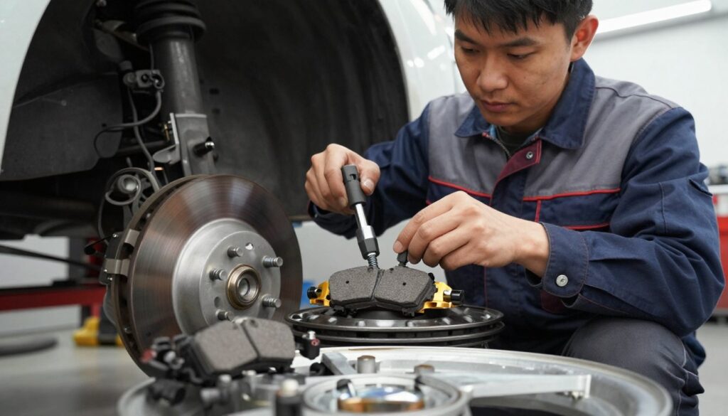 BMW brake pad and sensor upgrade tutorial BMW brake pad and sensor upgrade tutorial