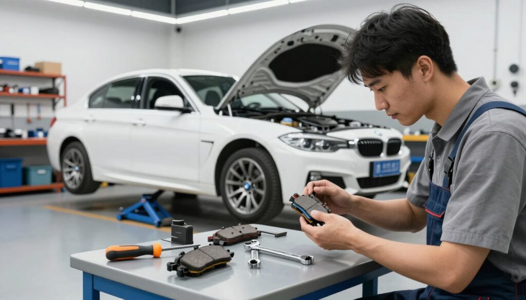BMW brake pad replacement guide BMW brake pad replacement guide