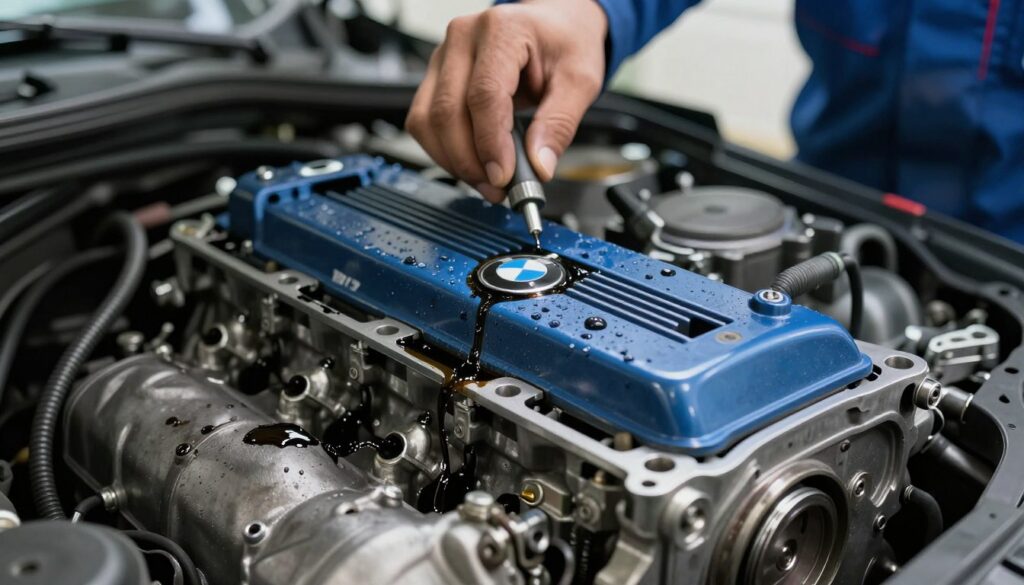 BMW engine oil leaks BMW engine oil leaks