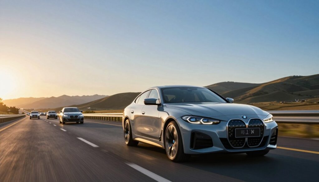 BMW i4 range test BMW i4 range test