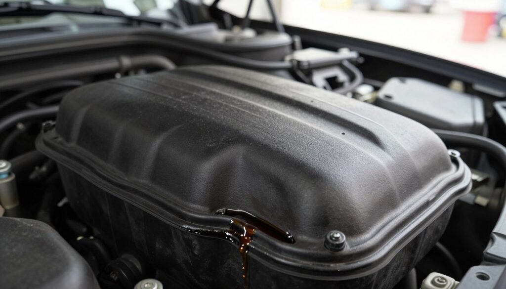 BMW oil pan gasket leak BMW oil pan gasket leak