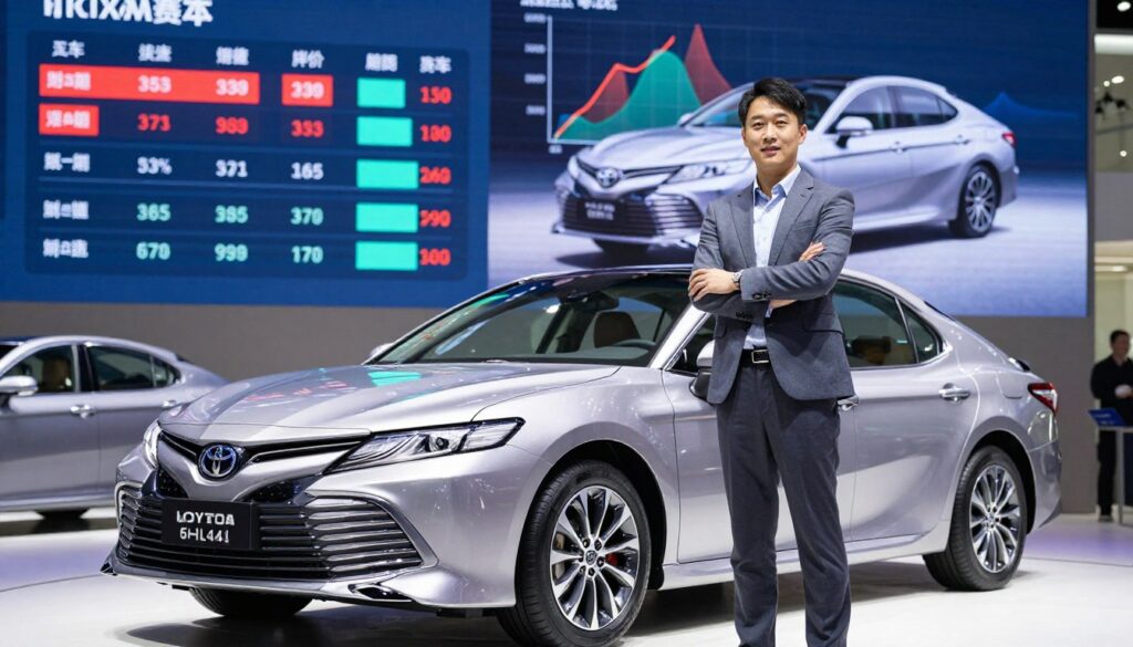 Competitive pricing strategy and car sales statistics for Toyota Camry Competitive pricing strategy and car sales statistics for Toyota Camry