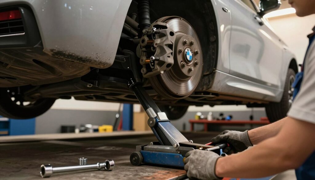 DIY BMW brake pad and sensor installation DIY BMW brake pad and sensor installation