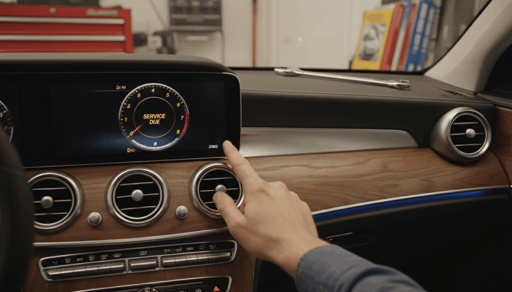 DIY Mercedes-Benz maintenance light reset DIY Mercedes-Benz maintenance light reset