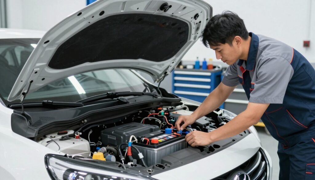 Hyundai Elantra battery maintenance Hyundai Elantra battery maintenance