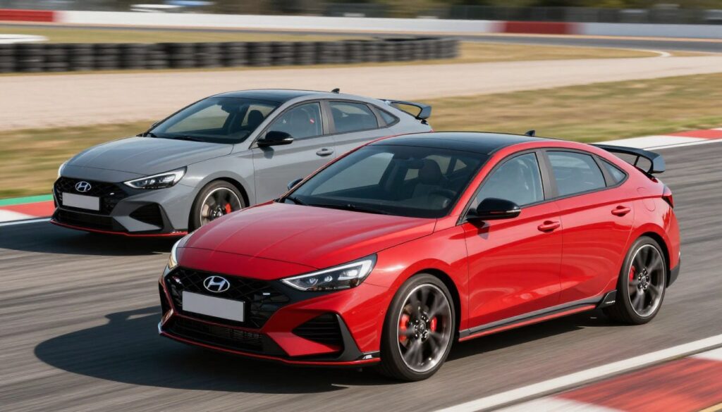 Hyundai N-Line speed difference Hyundai N-Line speed difference