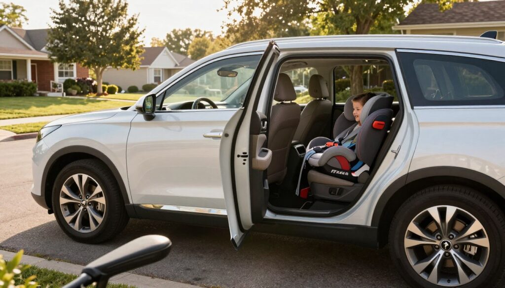 Hyundai Palisade 3rd row accessibility for child seats Hyundai Palisade 3rd row accessibility for child seats