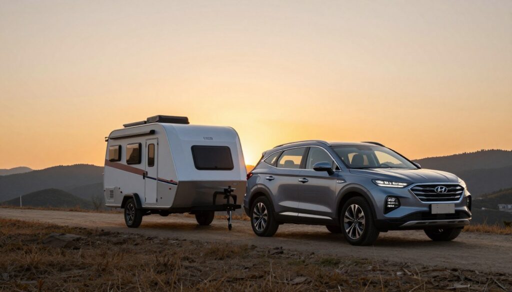 Hyundai Santa Fe camper towing capacity Hyundai Santa Fe camper towing capacity