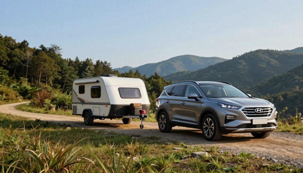 Hyundai Santa Fe camper towing specs Hyundai Santa Fe camper towing specs