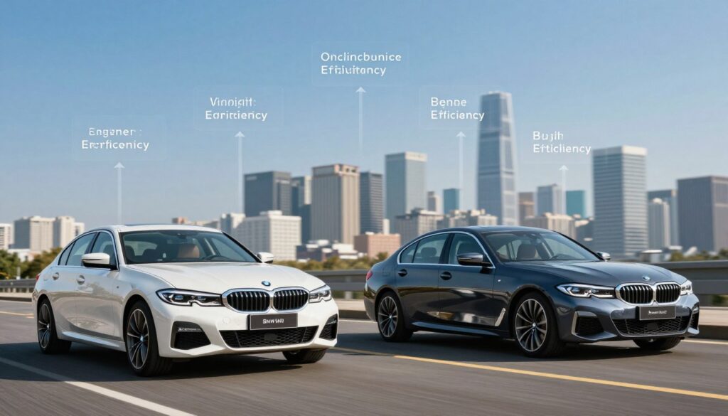 Key factors affecting BMW 3 Series MPG and BMW 5 Series MPG Key factors affecting BMW 3 Series MPG and BMW 5 Series MPG