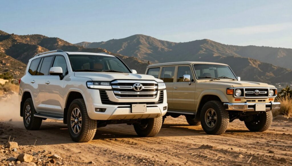Land Cruiser 300 vs 250 Land Cruiser 300 vs 250
