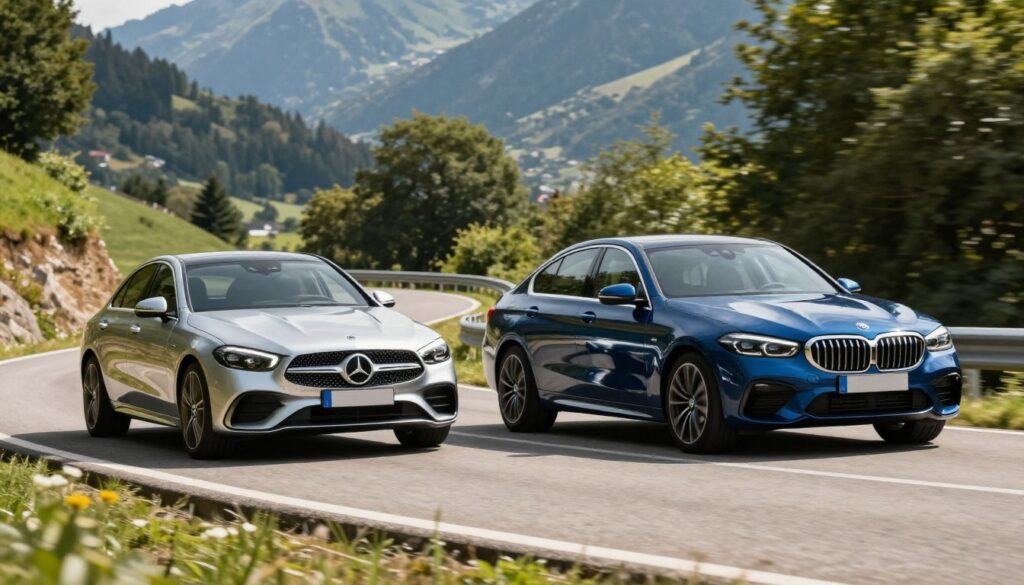 Mercedes 4MATIC vs BMW xDrive features Mercedes 4MATIC vs BMW xDrive features