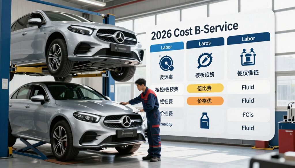 Mercedes B-service cost breakdown 2026 Mercedes B-service cost breakdown 2026