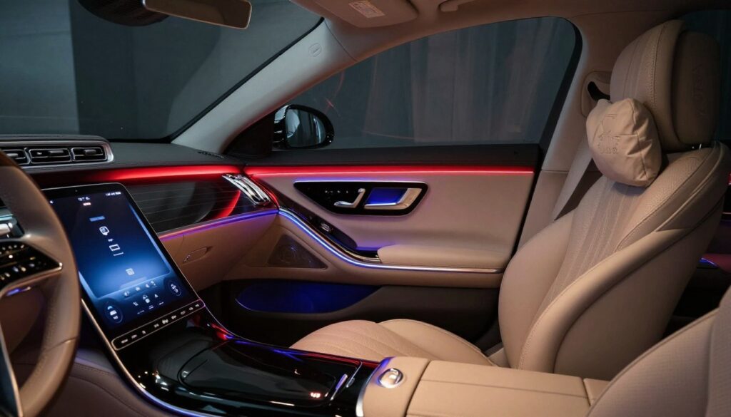 Mercedes-Benz S-Class ambient lighting options Mercedes-Benz S-Class ambient lighting options