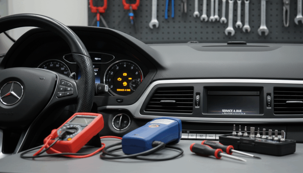 Mercedes-Benz maintenance light reset Mercedes-Benz maintenance light reset