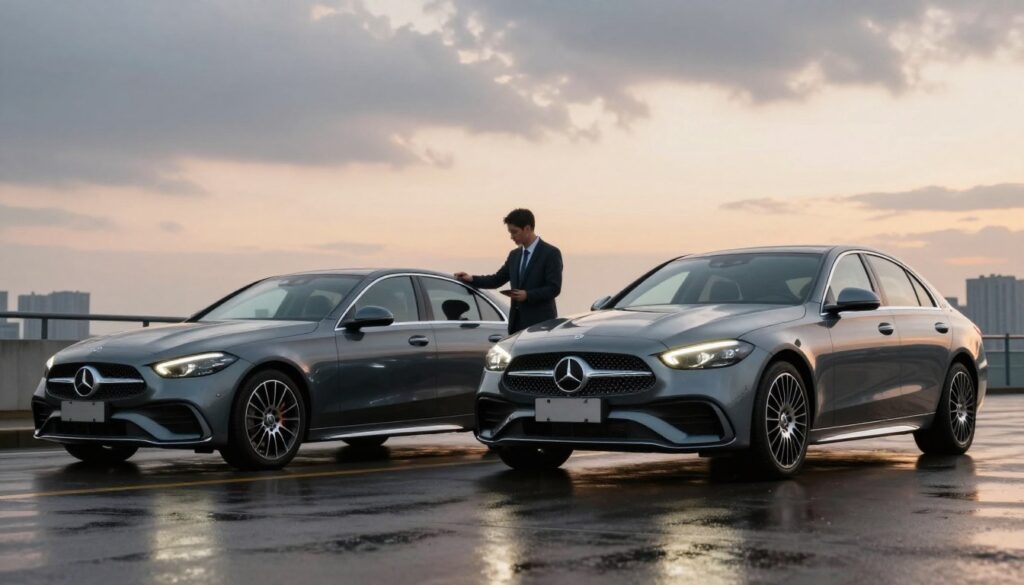 Mercedes C-Class vs E-Class performance Mercedes C-Class vs E-Class performance