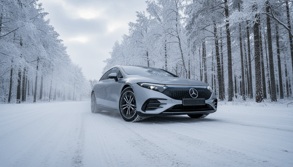 Mercedes EQE electric car range in cold weather Mercedes EQE electric car range in cold weather
