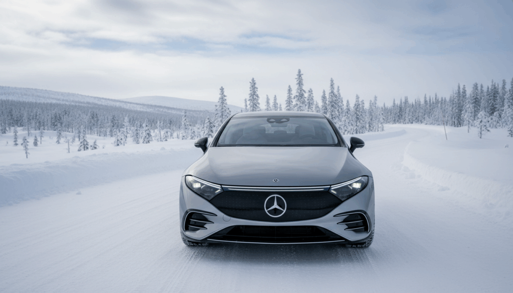 Mercedes EQE range performance in cold temperatures Mercedes EQE range performance in cold temperatures