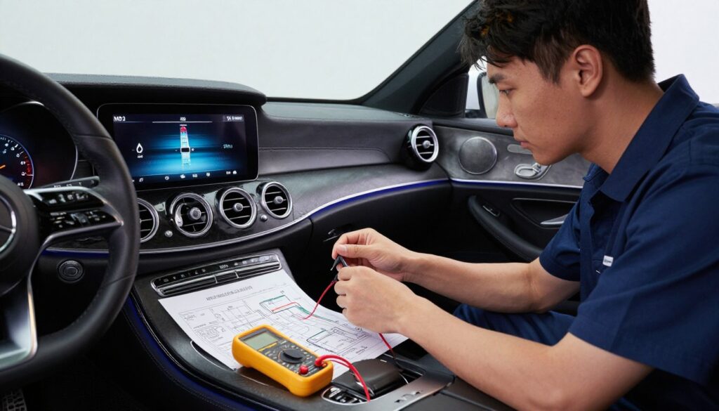 Mercedes MBUX glitch repair techniques Mercedes MBUX glitch repair techniques