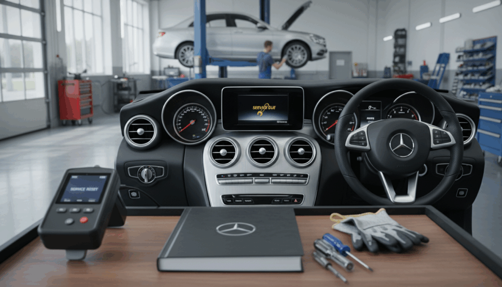 Step-by-step Mercedes-Benz maintenance light reset Step-by-step Mercedes-Benz maintenance light reset