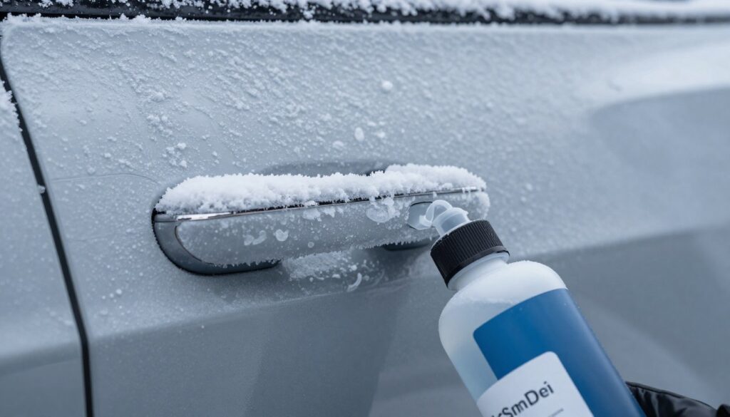 Tesla door handle freezing solution Tesla door handle freezing solution