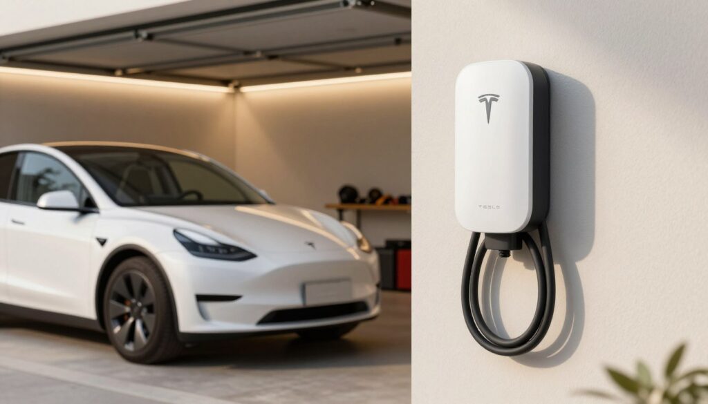 Tesla home charging station installation Tesla home charging station installation