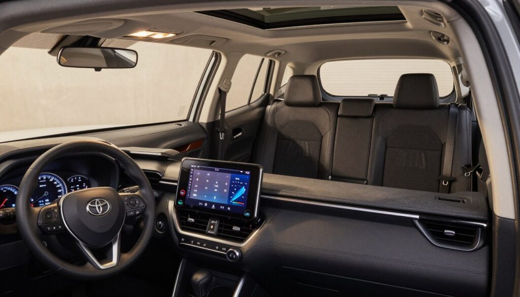 Toyota Corolla Cross interior dimensions Toyota Corolla Cross interior dimensions