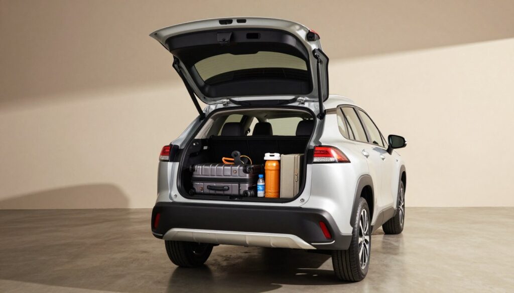 Toyota Corolla Cross storage capacity Toyota Corolla Cross storage capacity