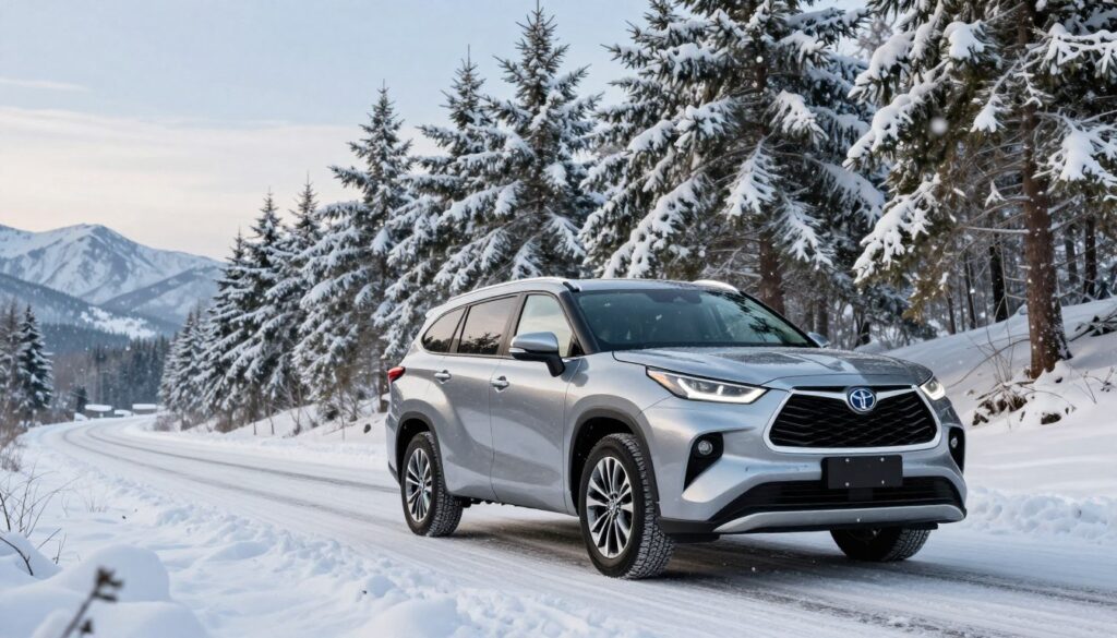 Toyota Highlander hybrid MPG winter driving Toyota Highlander hybrid MPG winter driving