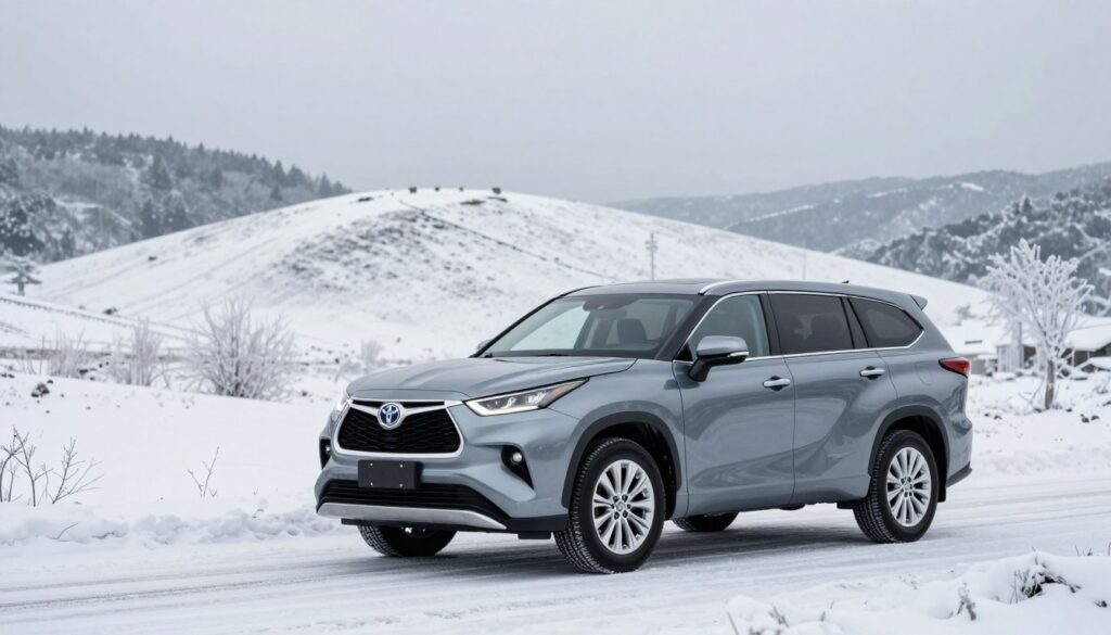 Toyota Highlander hybrid MPG winter driving Toyota Highlander hybrid MPG winter driving
