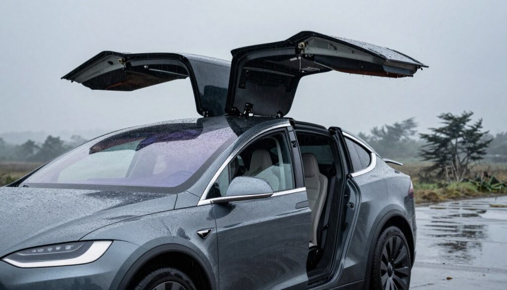 Weather impact on Falcon Wing door problems Weather impact on Falcon Wing door problems
