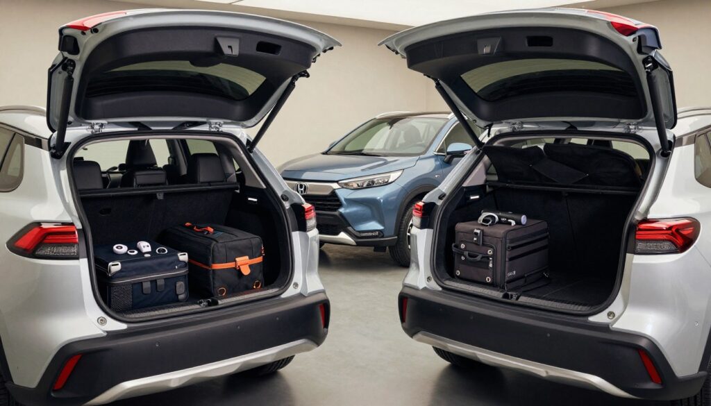cargo space comparison cargo space comparison