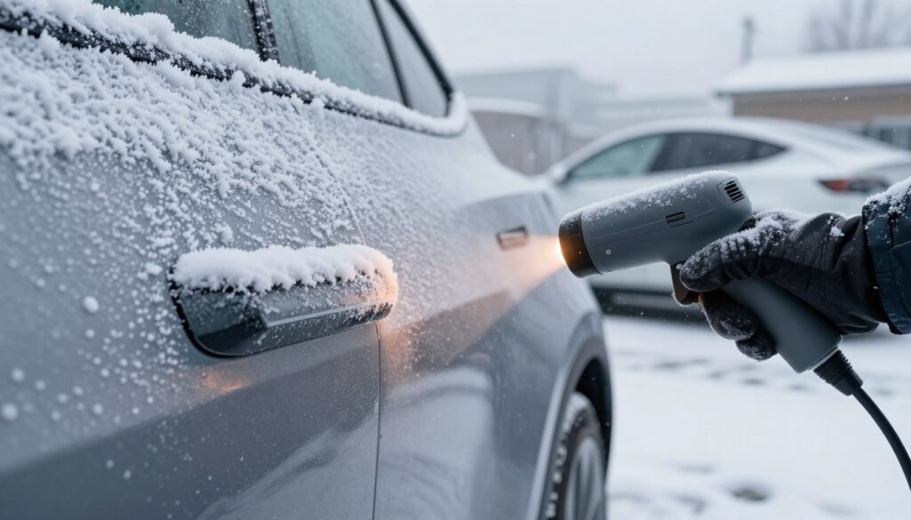 tips for unfreezing Tesla door handles tips for unfreezing Tesla door handles